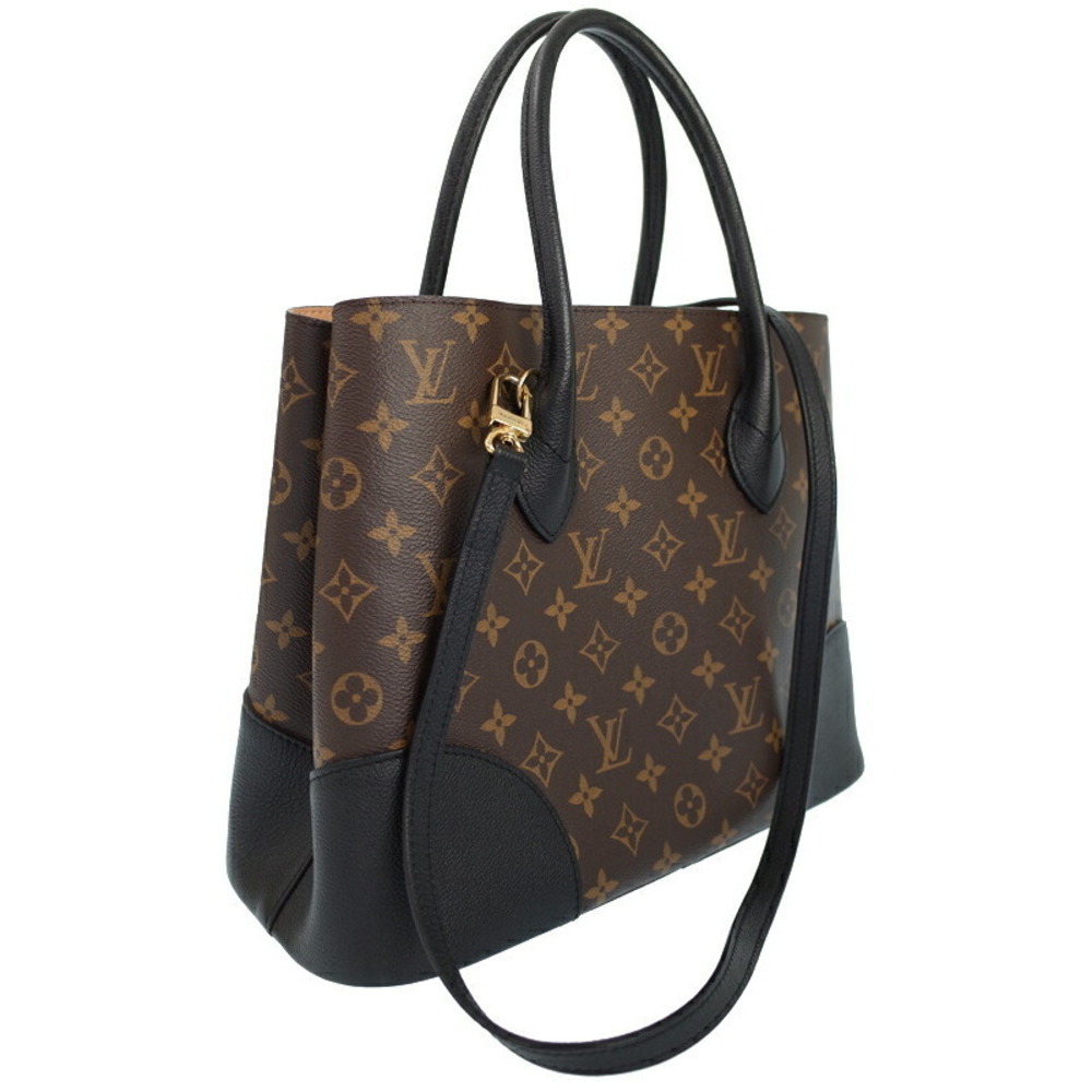 Louis Vuitton Bag Monogram Flandrin Brown Leather Leather Shoulder Brown